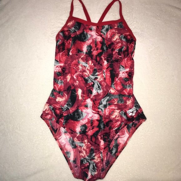 Other - Red Arena One-Piece Swimsuit
